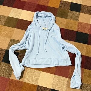 Sky Blue Women's Hoodie Sweatshirt